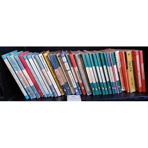 857 - Shelf Lot of Penguin & Pelican Paperbacks