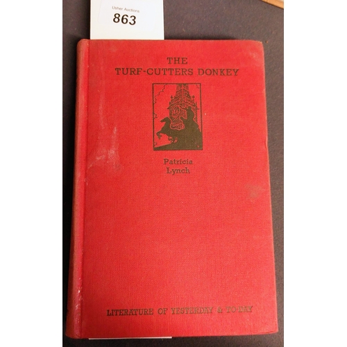 863 - Collection of Irish Interest - inc The Turf Cutters Donkey by Patricia Lynch, Seventy Years Young: M... 