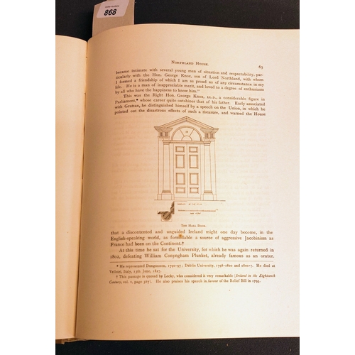 868 - Georgian Society Volume IV 1912