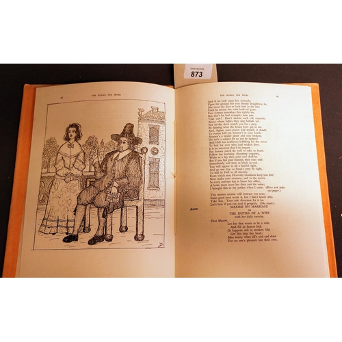 873 - The School for Wives by Molière - Translated and Illustrated by The Earl of Longford