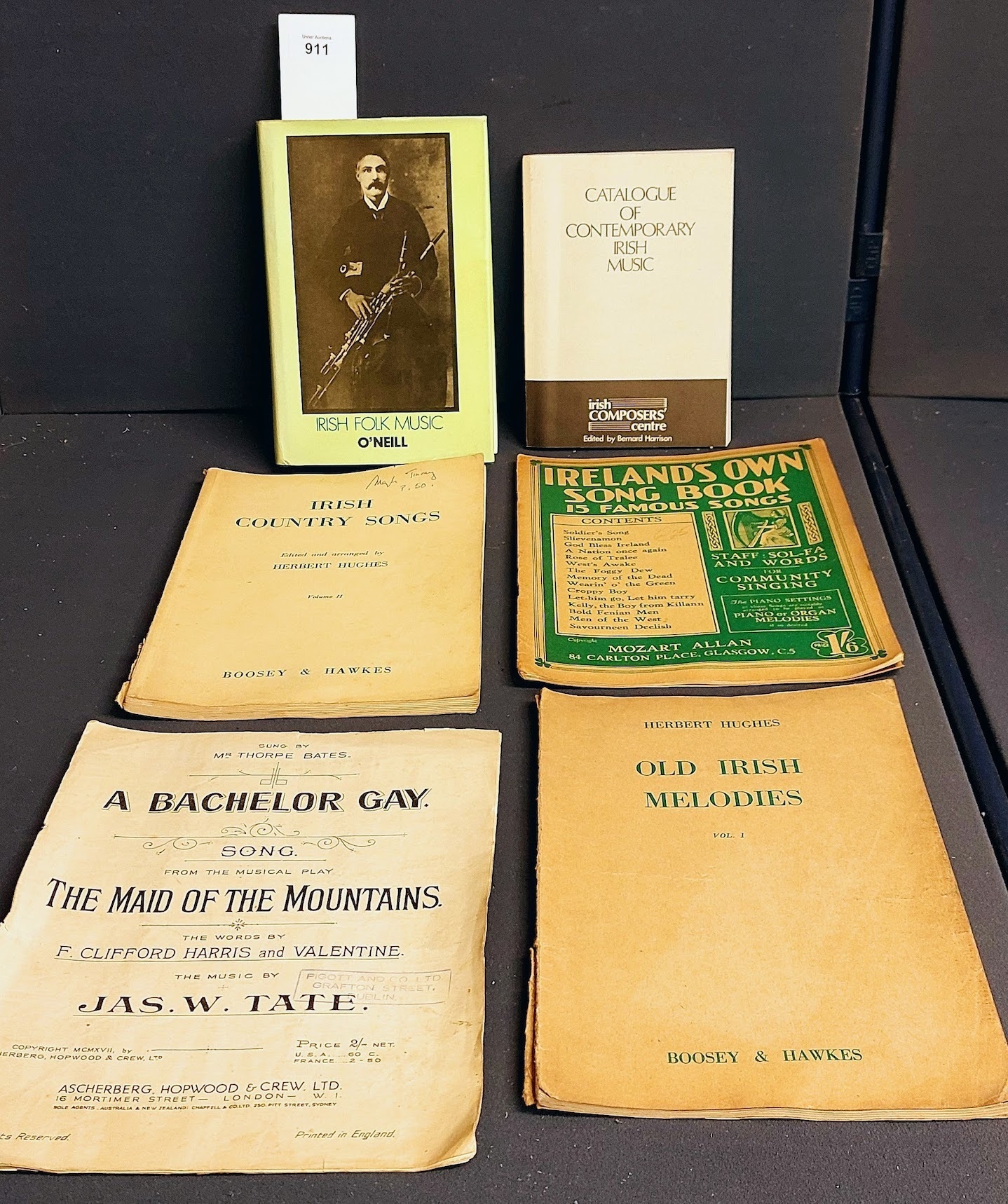 collection-of-irish-song-books-inc-irish-folk-music-by-capt-francis-o