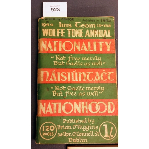 923 - Collection of Wolfe Tone Annuals - 1930s, 40s, 50s