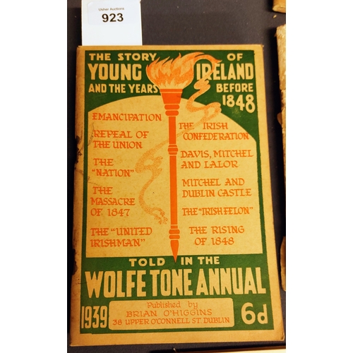 923 - Collection of Wolfe Tone Annuals - 1930s, 40s, 50s