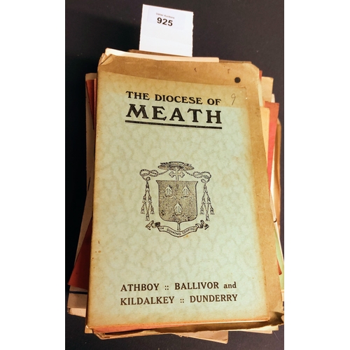 925 - Collection of Irish Historical Publications - inc. The Diocese of Meath, Meath Interest, Irish Writi... 