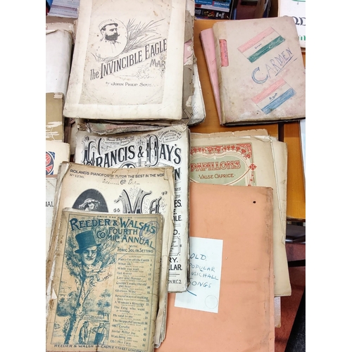 909 - Shelf Lot of Sheet Music inc Irish