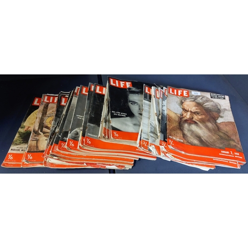 113 - Collection of Life Magazines - 1940's & 50's