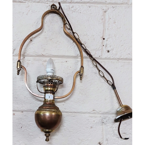 6 - Brass Hall Light