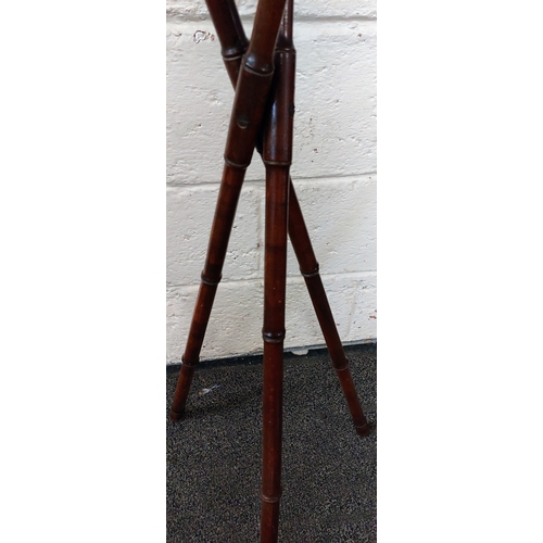 97 - Bamboo Tripod Plant Stand - C. 110cm H