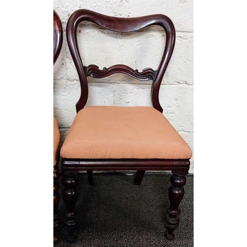 250 - 2 Victorian Mahogany Dining Chairs