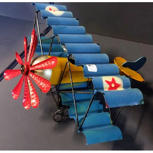 274 - Tin Model Airplane