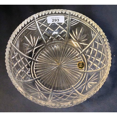 293 - Cavan Crystal Fruit Bowl