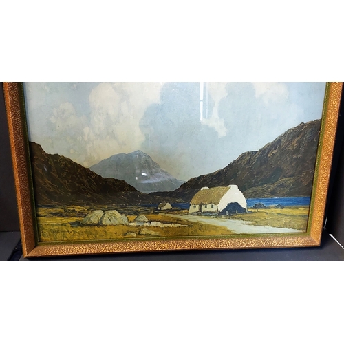 304 - Framed Paul Henry Print - C. 57cm W x 49cm H