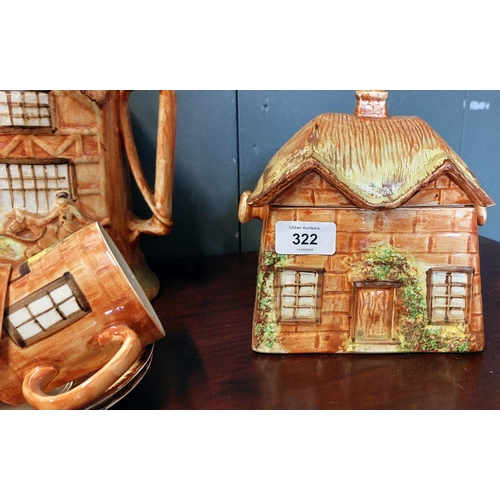 322 - Collection of Cottage Ware - Price Kensington