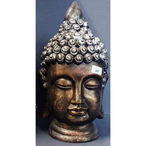 367 - Large Buddha Head - C. 47cm H