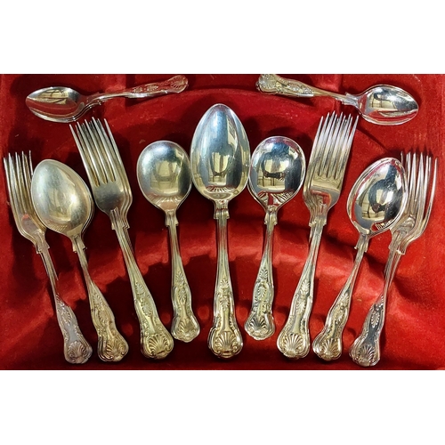 406 - Canteen of Newbridge EPNS Cutlery - 6 Place Setting