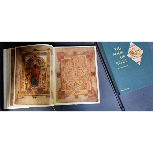 465 - The Book of Kells by Bernard Meehan in Presentation Slip Case