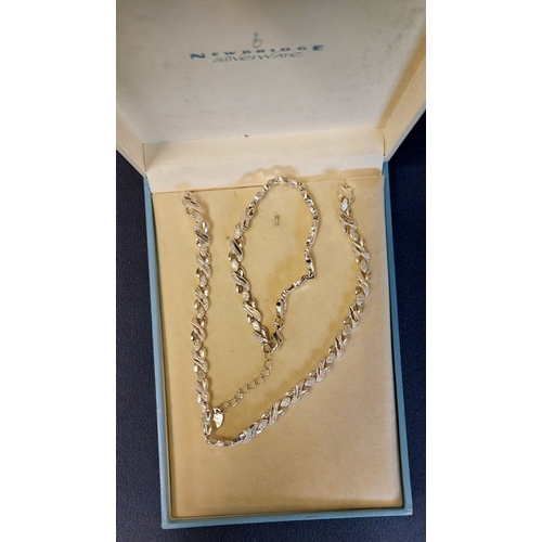 471 - Newbridge Chain & Bracelet and Waterford Pendant Necklace