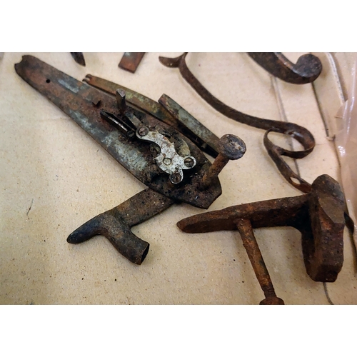 526 - Collection of 5 Antique Gun Parts