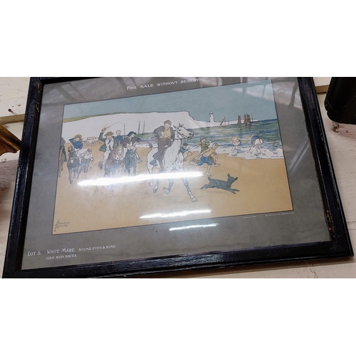 536 - 3 Thackeray Edwards Equestrian Scene Prints