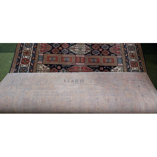 538 - Large Hall Runner Rug - C. 410cm x 140cm