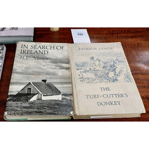 542 - 6 Irish Interest Books inc The Turf Cutters Donkey, Goldfinger by Ian Fleming, The GAA A Peoples His... 