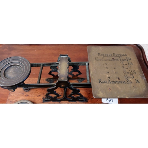 591 - Postage Scales & Weights