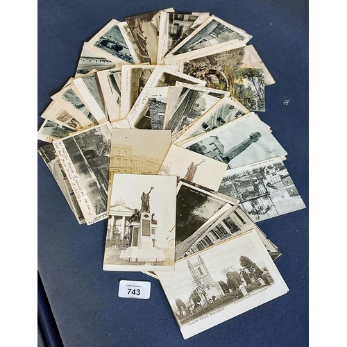 743 - Large Bundle of Mainly Vintage Irish Postcards (some English) - Approx. 220