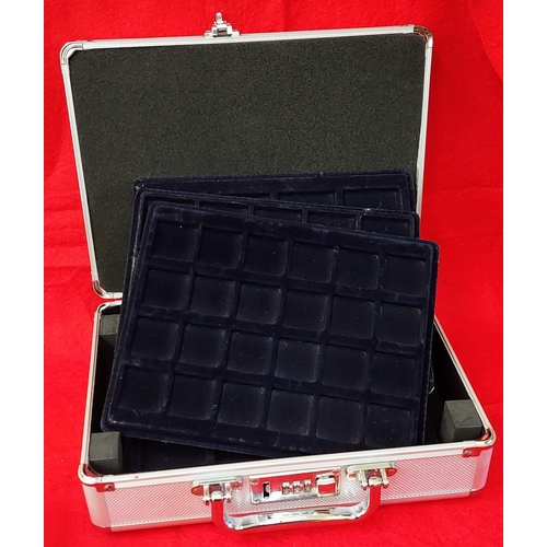 747 - Coin Collectors Case & Individual Coin Holders