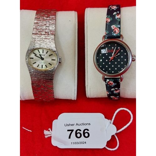 766 - 4 Ladies Watches - Rotary, Ogival etc