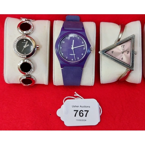 767 - 5 Ladies Watches - inc Kenneth Cole, Newbridge, Sonica etc