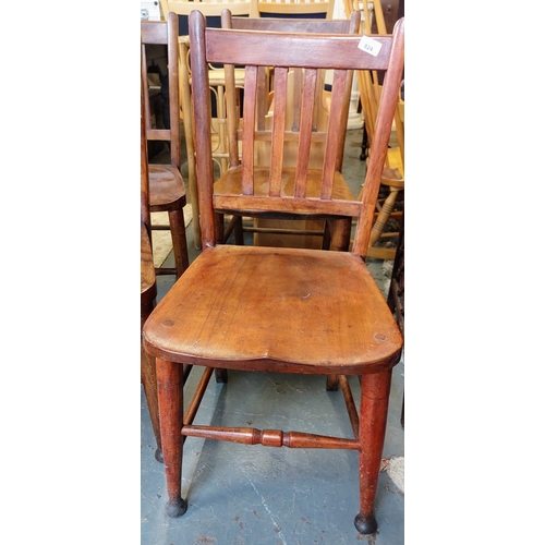 824 - 4 Country Kitchen Chairs