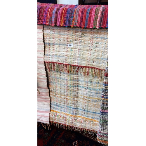 842 - Lot of Handwoven Mats