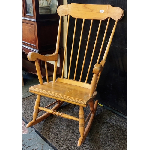 870 - Pine Rocking Chair