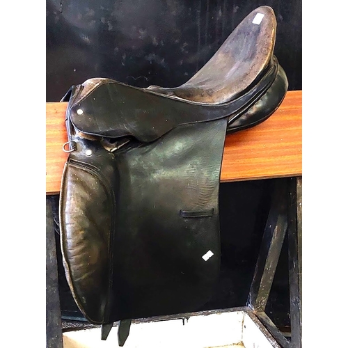 889 - General Purpose 17 Inch Saddle - A. Chase