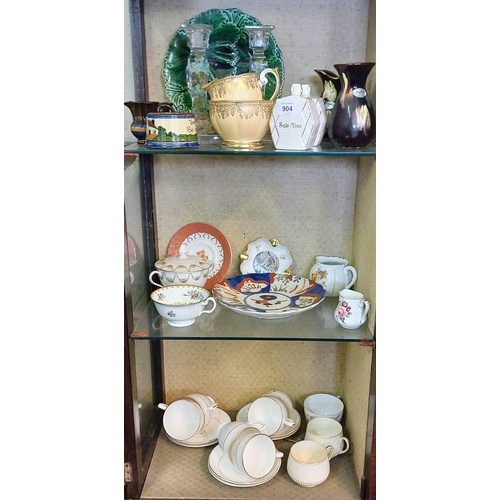 904 - 3 Shelves of Misc Chinaware inc Tea Set, Plates, Jugs etc