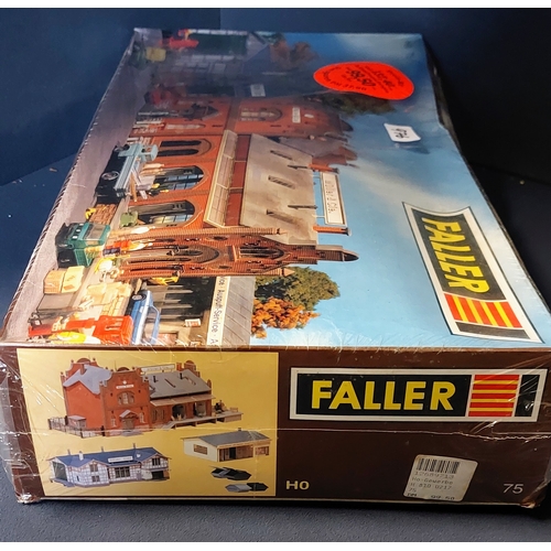 976 - Boxed Unopened Faller HO Station Buildings - Model 75