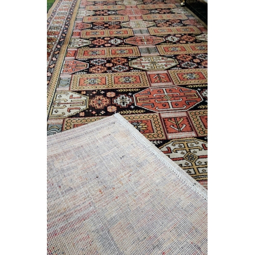 538 - Large Hall Runner Rug - C. 410cm x 140cm