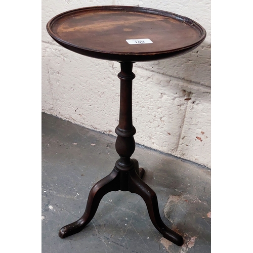 109 - Neat Mahogany Wine Table