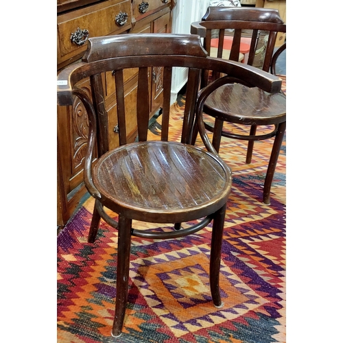 121 - Pair of Bentwood Armchairs