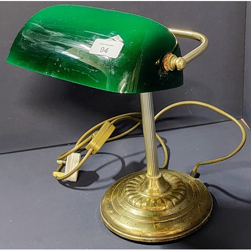 94 - Bankers Desk Lamp