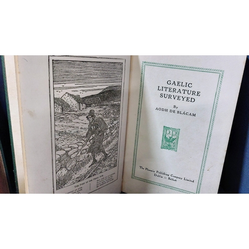 217 - 6 Volumes by the Phoenix Publishing Co. Dublin and Talbot Press - inc The Hedge Schools of Ireland, ... 