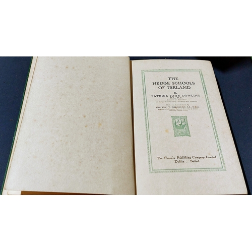 217 - 6 Volumes by the Phoenix Publishing Co. Dublin and Talbot Press - inc The Hedge Schools of Ireland, ... 