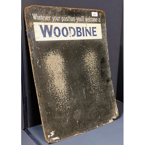 265 - Woodbine Advertising Board