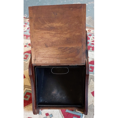 309 - Lined Coal Box with Copper Handle