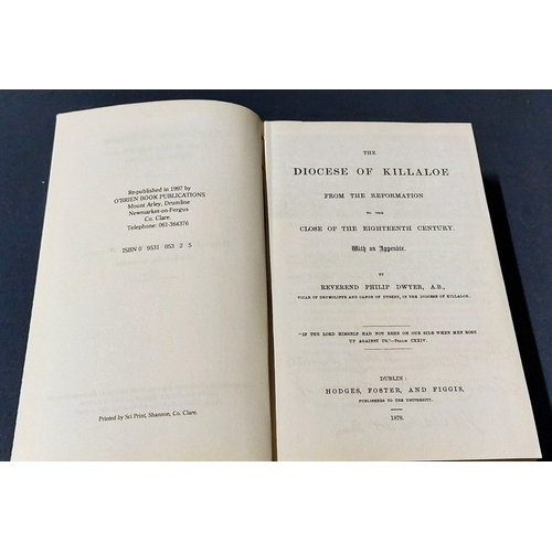 311 - Rev Philip Dwyer - The Diocese of Killaloe from Reformation to Close of 18th C, Republished 1997 - H... 