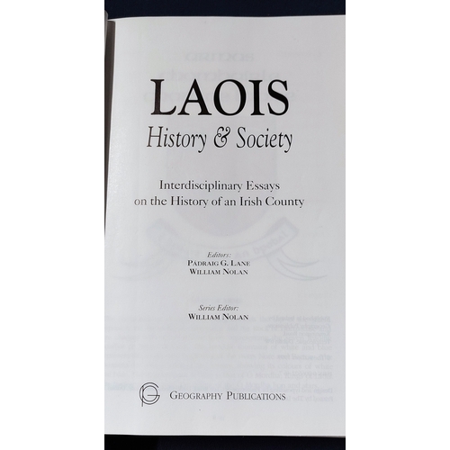 319 - Padraig Lane & William Nolan - Laois, History & Society, H/B, Dust Jacket, General and Places Indice... 