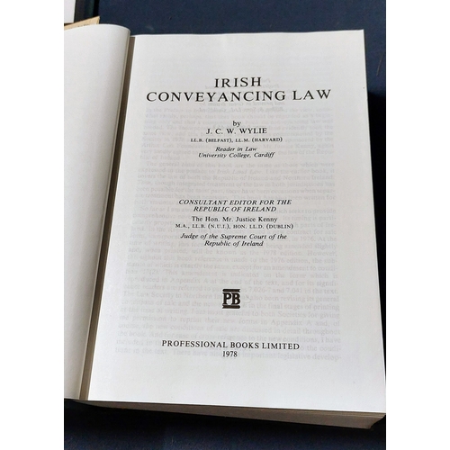 320 - 3 Legal Volumes - DS Greer & NM Dawson - Mysteries and Solutions in Irish Legal History H/B, Index, ... 