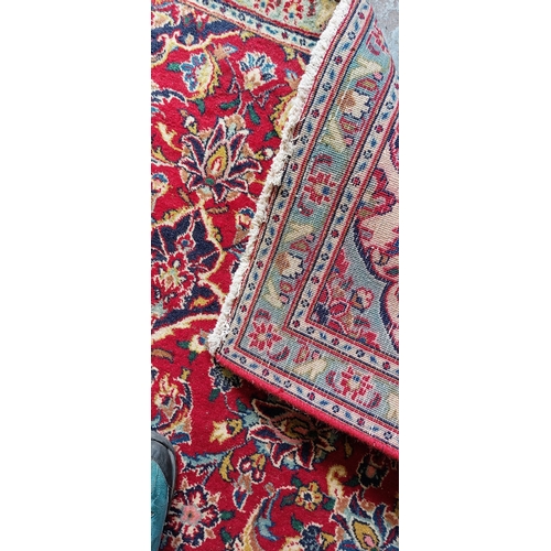 377 - Quality Iranian Red Rug - C. 240cm x 138cm