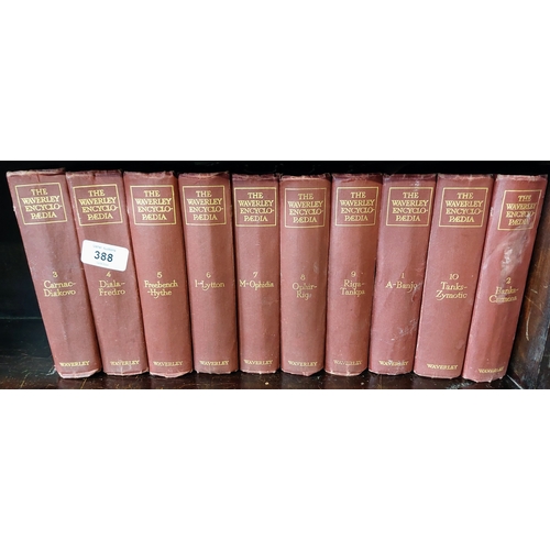 388 - The Waverley Encyclopedia - 10 Volumes