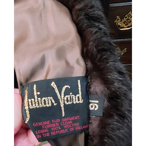 558 - Julian Vard Ladies Classic Fur Coat - Size 16